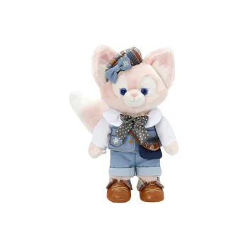 Disney LinaBell 2024 Duffy Denim Style Toy Playground Dolls Plush Doll 21.5cm Height