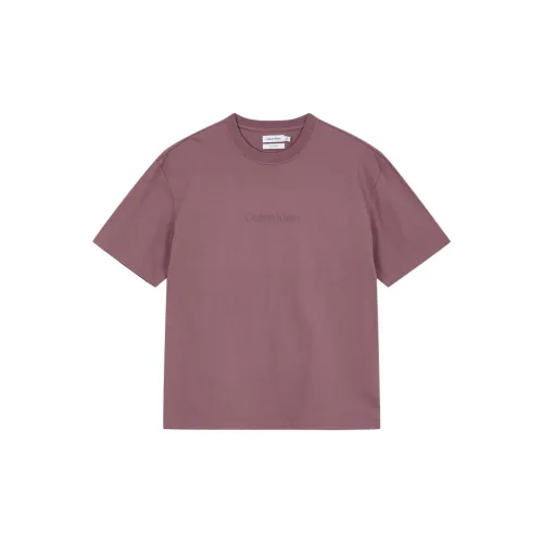 Calvin Klein T-Shirts Men Rose Brown