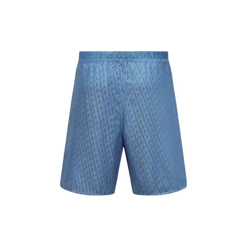 DIOR All Over Patterned Shorts-1
