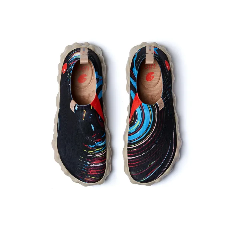 U.IN Painted Travel Shoes Toledo 6 Visual Psychedelic Collection Casual Shoes Men's-1
