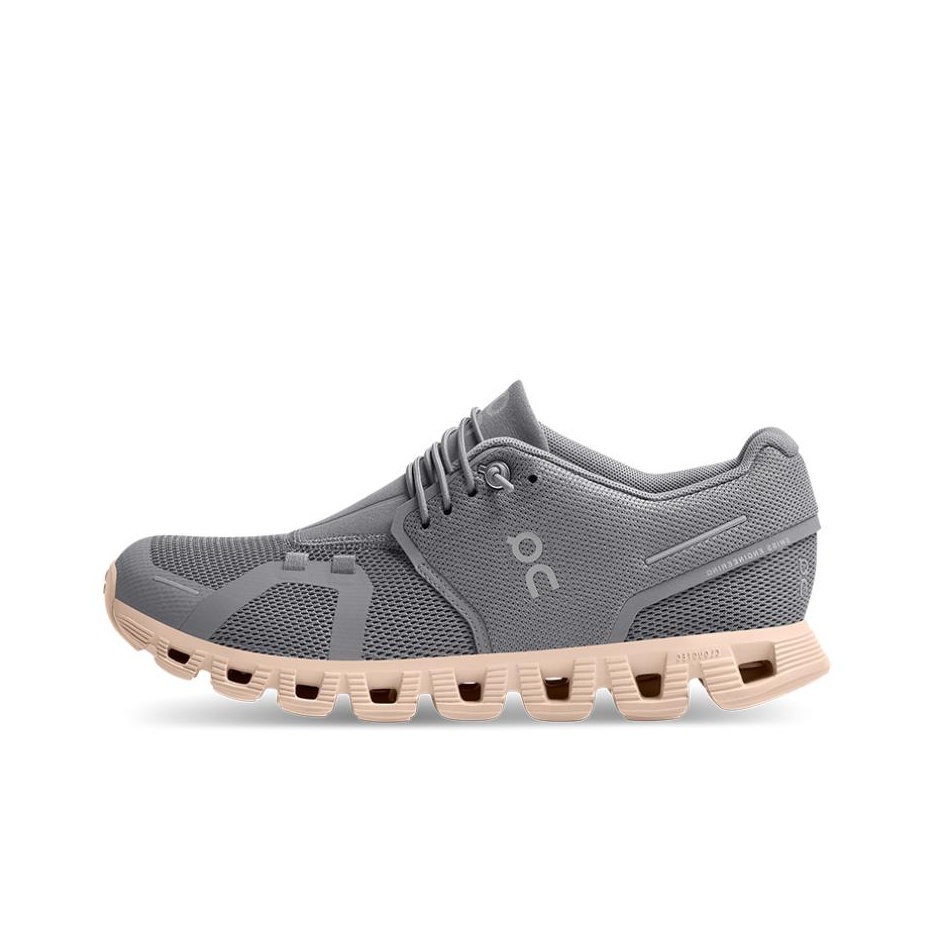 柔らかい Running On Cloud POIZON - 5 W US Women's Shell Grey Zinc 5 ウォーキング・ランニングウェア