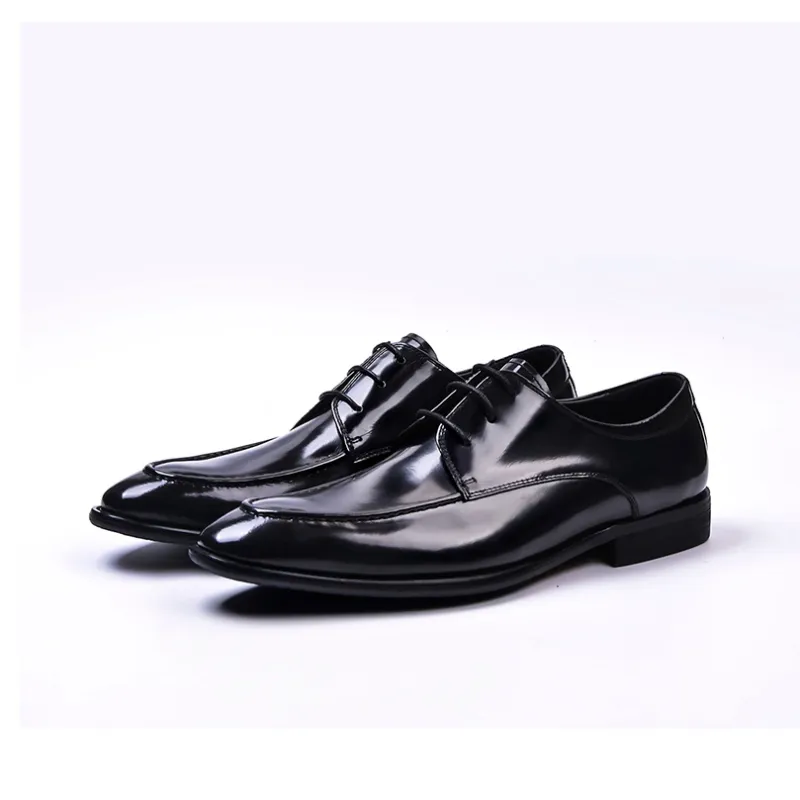 ASTON M.JAZZ Dress Shoes Men Low Top Black/Blue/Burgundy-7