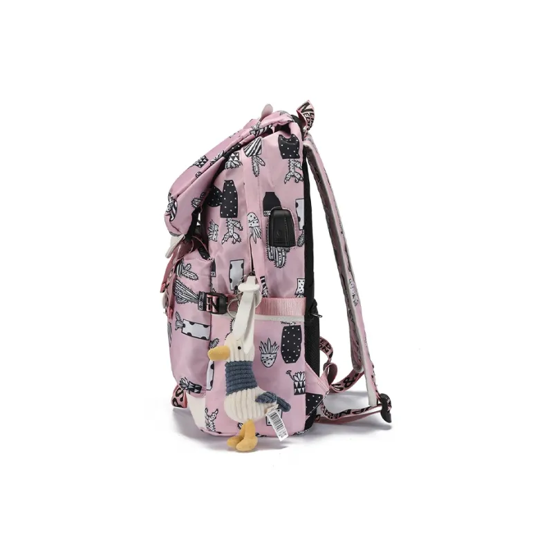 Yohji Kimura Polyester Backpack Unisex-2