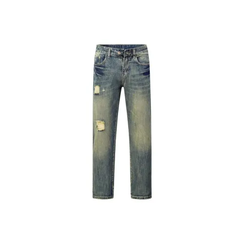 SWISS MILITARY Jeans Men Vintage Blue