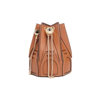 Why Artificial Leather Shoulder Bag Small Size Women's Caramel/Autumn Pear Yellow