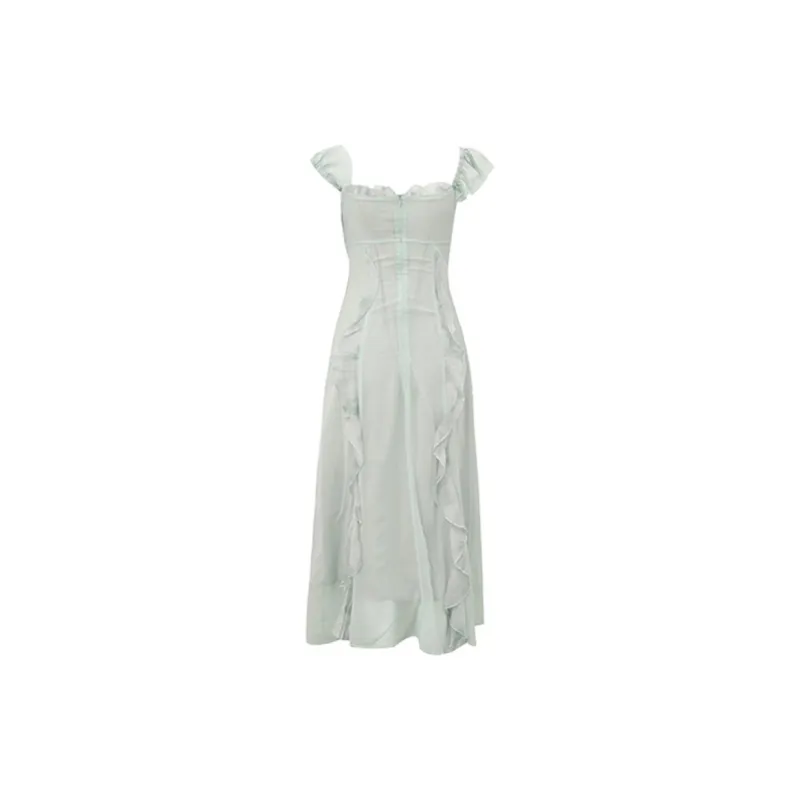 JOSR Sleeveless Dress Women's Green-1