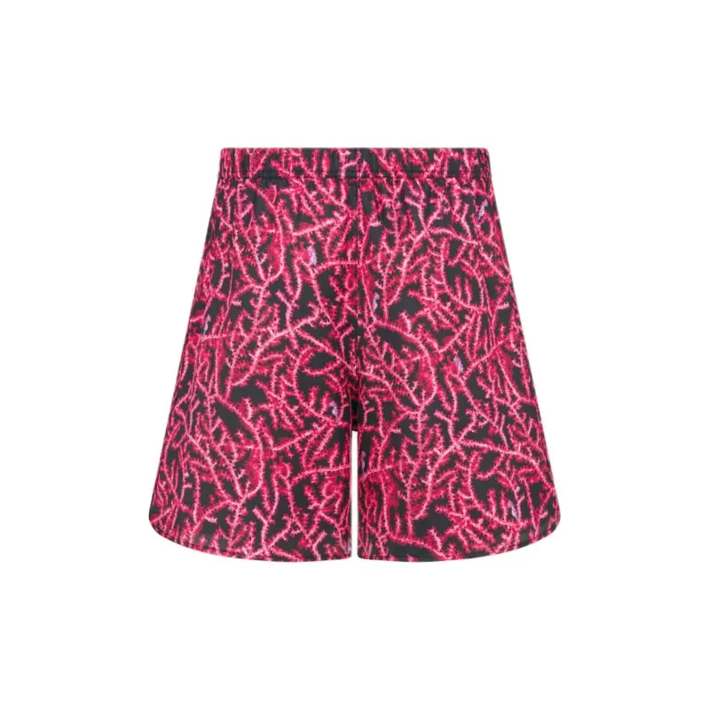 DIOR Italic Shorts Casual Shorts Men's Red-1