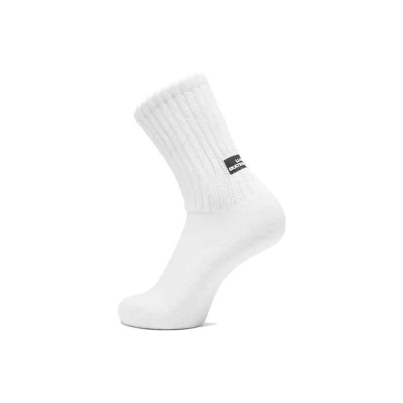 LiNing Knee High Socks Unisex White-5