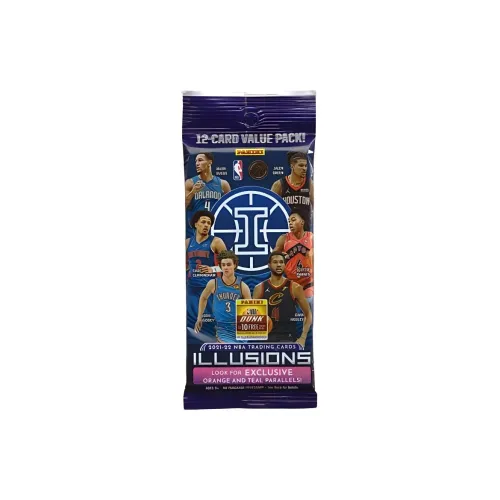PANINI NBA Basketball Card 2021 22 Illusions Value Pack Fantasy Big Guy Sports Cards Whole Packaging