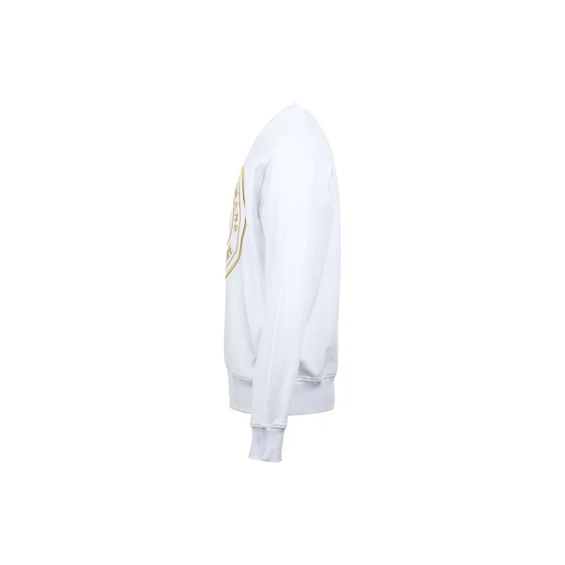 VERSACE JEANS COUTURE V Emblem Embroidered Crewneck Sweatshirt-2