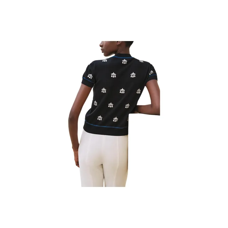 HERMES FW24 Sweater Women's Black-1