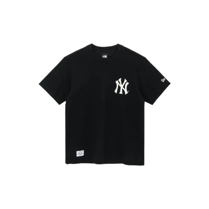 New Era Valentine's Day Series Pullover Crew Neck T Shirt, Black Unisex-1