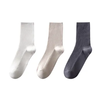 XXLLG Mid Calf Socks Women's 3 Pack