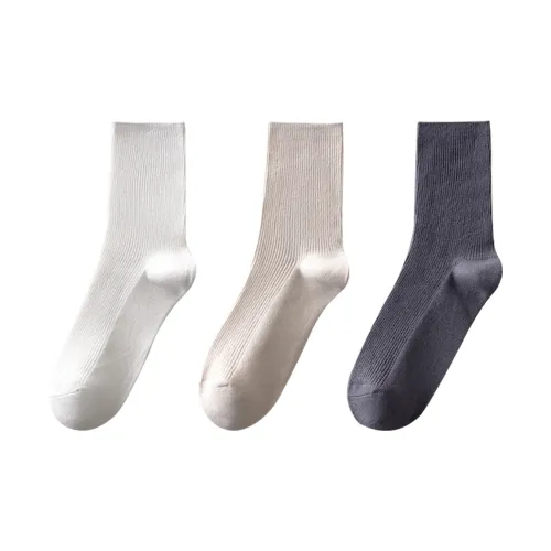 XXLLG Mid-Calf Socks Women's 3 Pack