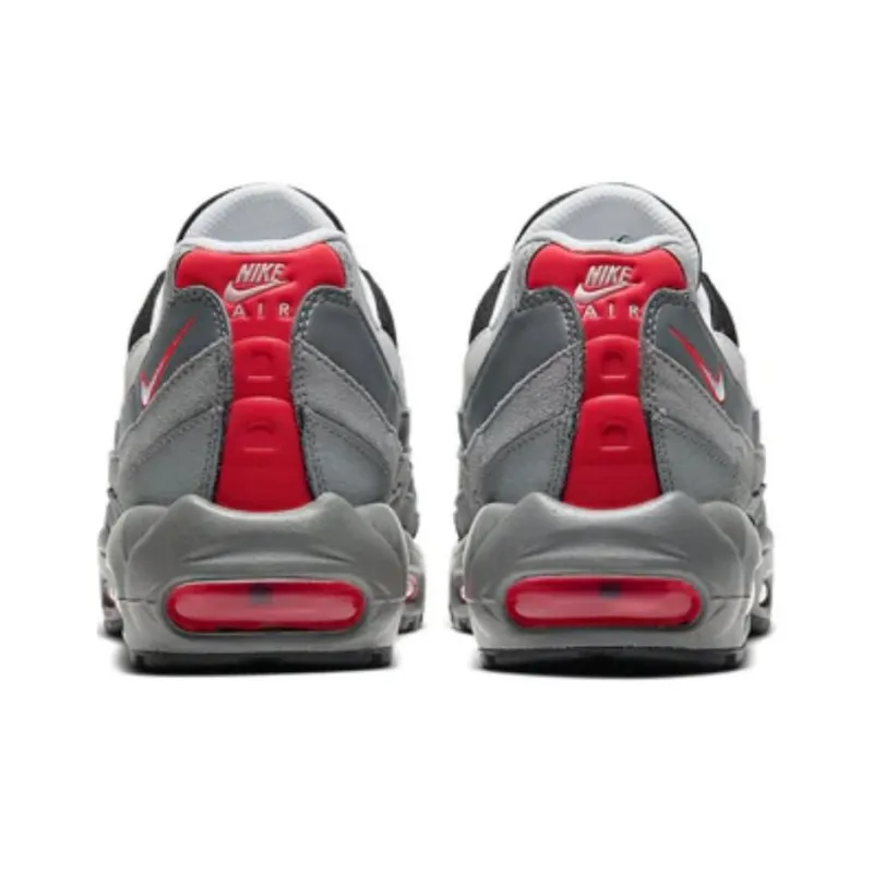Nike Air Max 95 Essential Particle Grey Track Red-4