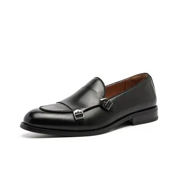 SHUPATE Loafers Men Black/Brown