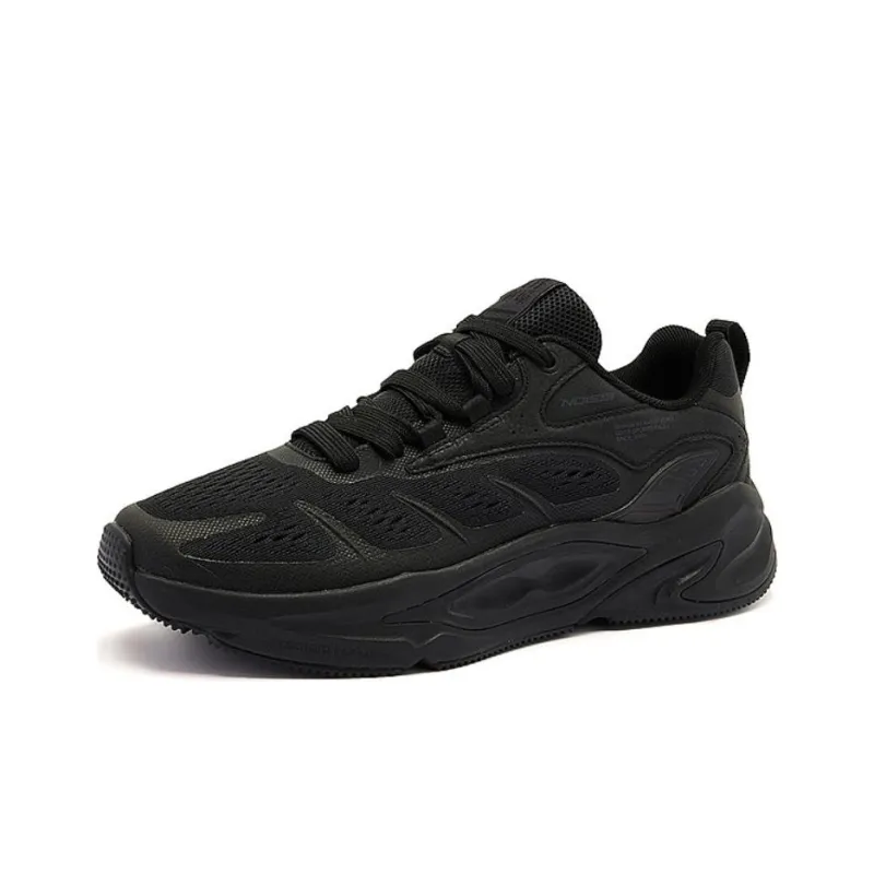 QIAODAN Wear resistant And Lightweight Low Top Casual Shoes Men's Black-1
