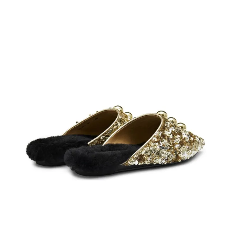 Joypeace Slip Resistant Closed Toe Slippers Women's-4
