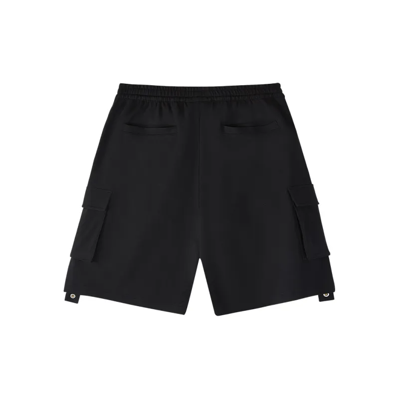 FILA FUSION Casual Shorts Men Undercurrent Black-1
