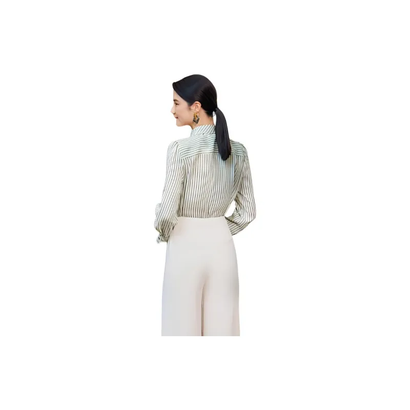 BBLLUUEE Shirt Women's Clear Tea Green-1