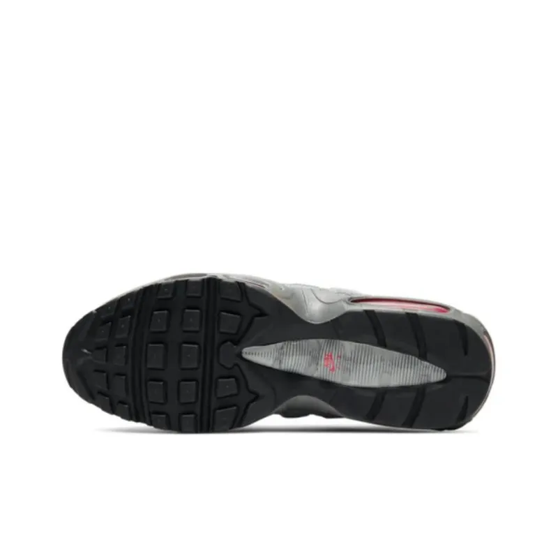 Nike Air Max 95 Essential Particle Grey Track Red-5