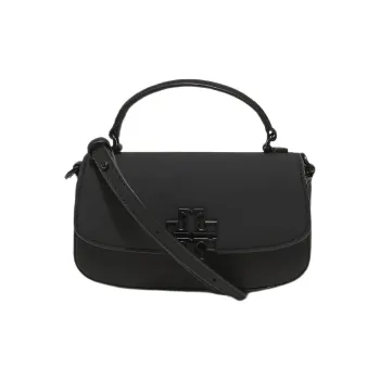 TORY BURCH Britten Smooth Leather Shoulder Bag Crossbody Bag Handbag Mini Women's Black