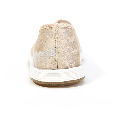 Old Meihua [Floral Era] Casual Single Shoes Women's Gold-4