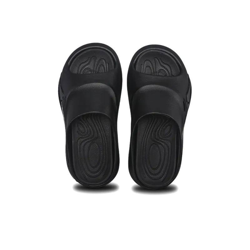 CAOT Jelly Drag Series Slide Slippers Men's Black-4