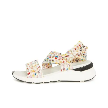 Casadei Beach Sandals Women's Beige With Color