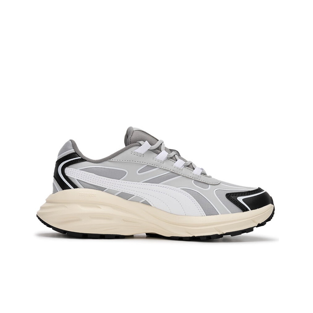 PUMA Hypnotic LS Casual Shoes Unisex Low-Top Gray/White