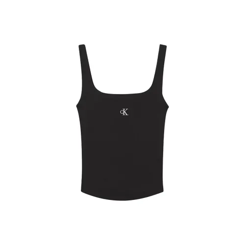 Calvin Klein Tank Tops Women's Black