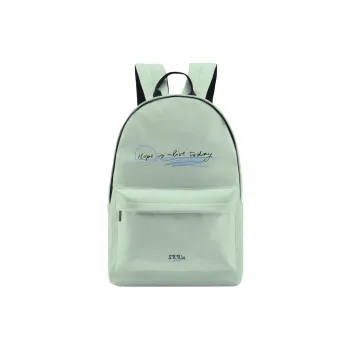 SRRW PU Students Backpack Regular Unisex Jade Green