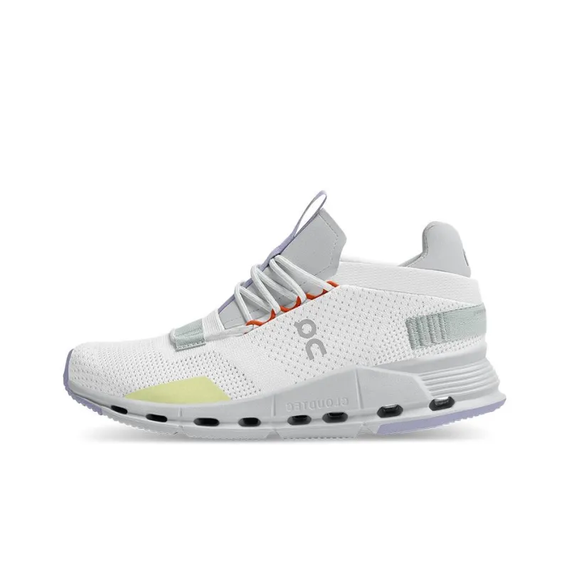On Running Cloudnova White Glacier Grey Lavender Women's-0