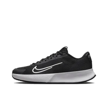 Nike Court Vapor Anti Slip Wear Resistant Low Top Tennis Shoes Unisex Black White
