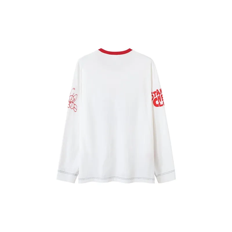 CONP T Shirts Unisex Red White-1