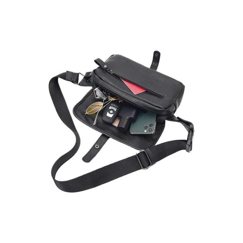 CARTELO PVC Fanny Pack Regular Unisex Black-3