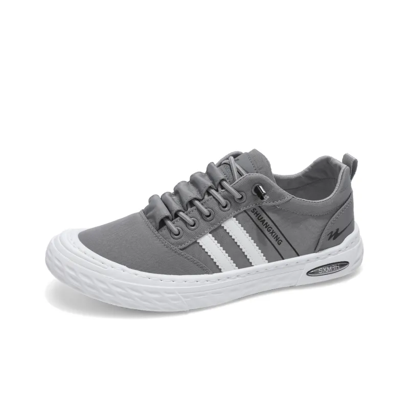 Binary Skateboard Shoes Men Low Top Black-1