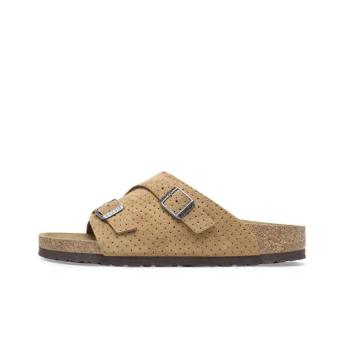 Birkenstock Slide Slippers Unisex Beige