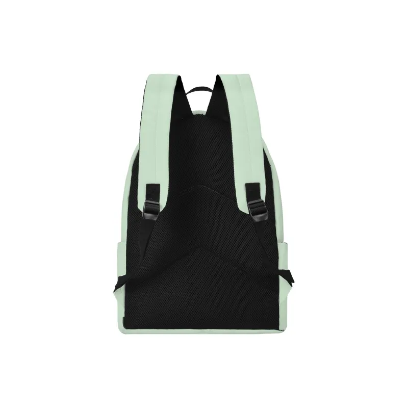 SRRW PU Students Backpack Regular Unisex Jade Green-3