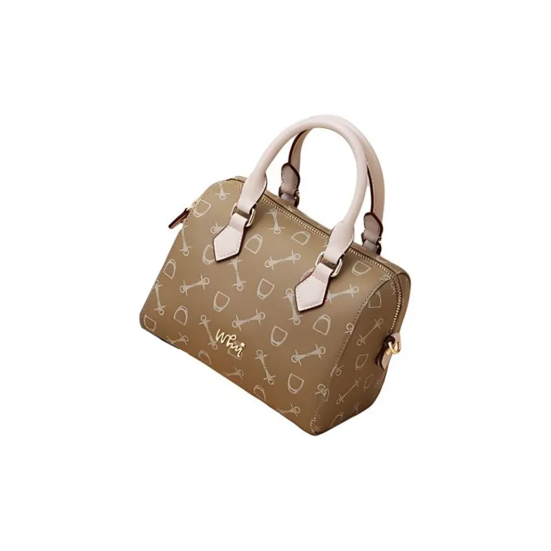 Why Artificial Leather Shoulder Bag, Crossbody Bag, Handbag Medium Size Women's Coffee/Milk Tea/Milk White/Blue-14