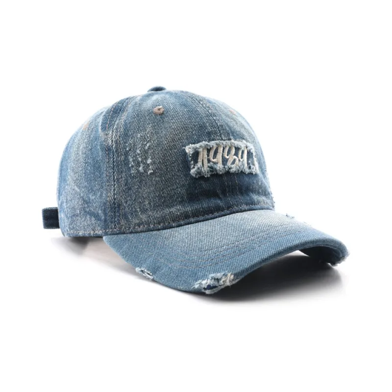 Yamaichi Maru Washable Denim Baseball Caps Unisex-3