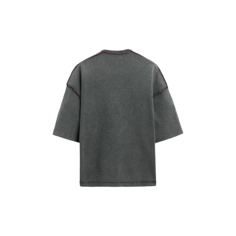 ZARA T Shirts Men Gray-1