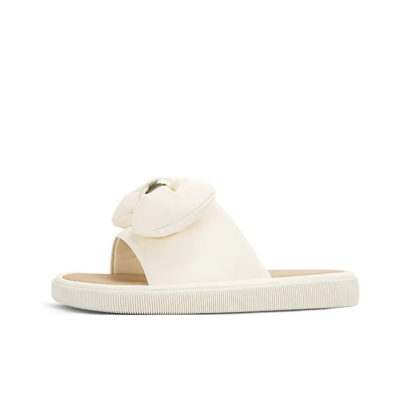 OMS Slide Slippers Women's Beige-0