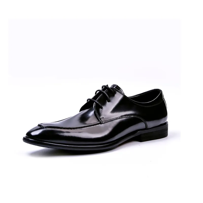ASTON M.JAZZ Dress Shoes Men Low Top Black/Blue/Burgundy-5