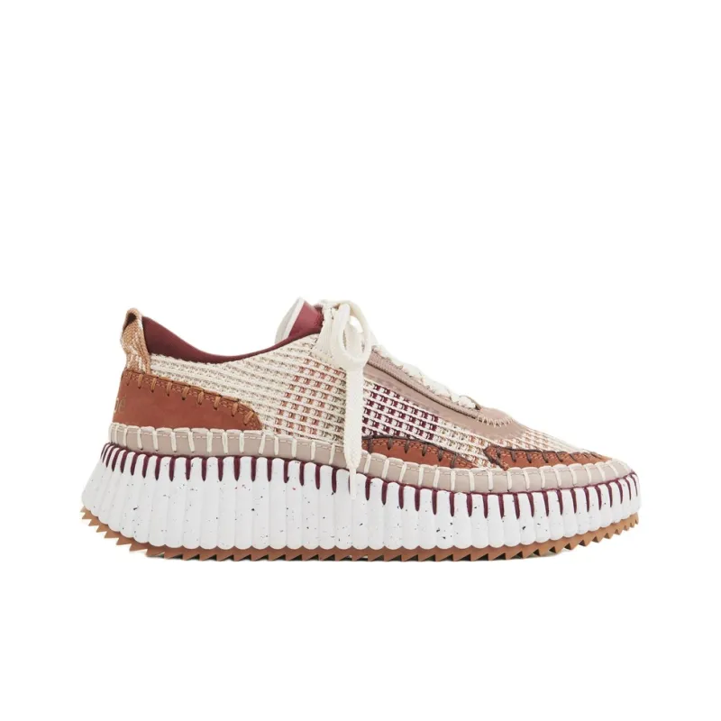 Chloé Lower-Impact Mesh Nama Sneakers Women's-1