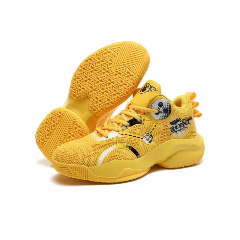 Black tailed Deer Shock Absorbers Slip Resistant, Abrasion Resistant, Breathable Mid Top Basketball Shoes Men's-7