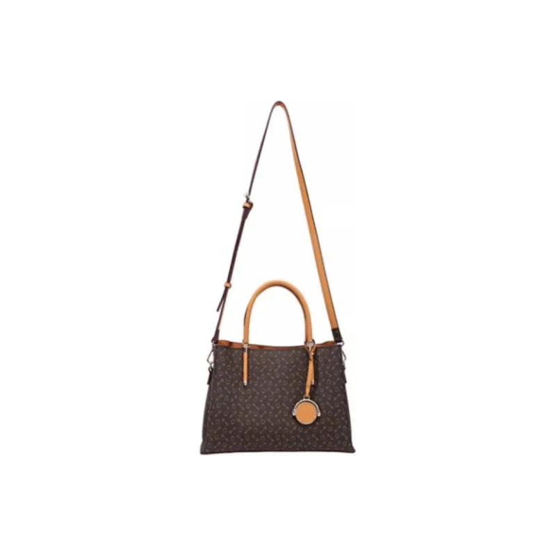 Why Artificial Leather Tote Bag, Shopping Bag, Shoulder Bag, Crossbody Bag, Handbag Large Size Women's Coffee-1