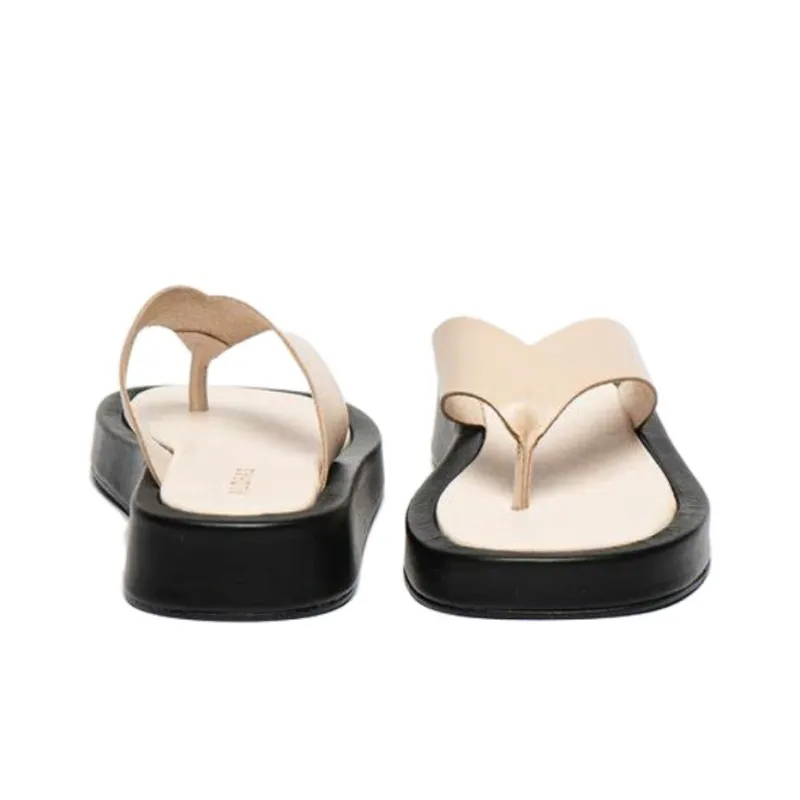 ALOHAS Flip Flops Women's Ivory White-2