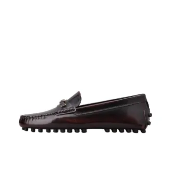TOD'S Gommino Logo Plaaque Loafers Women's