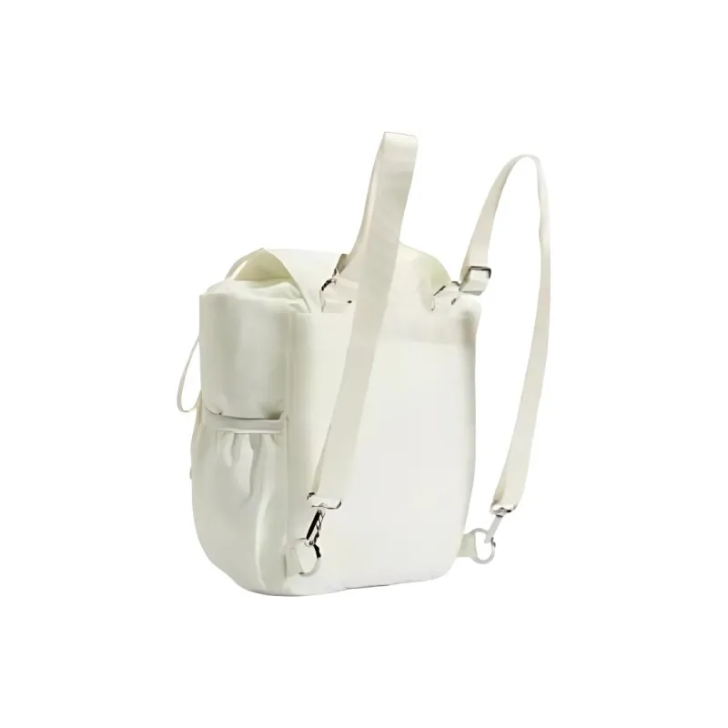 Skechers Fabric Backpack Regular Unisex Cream Ecru-4